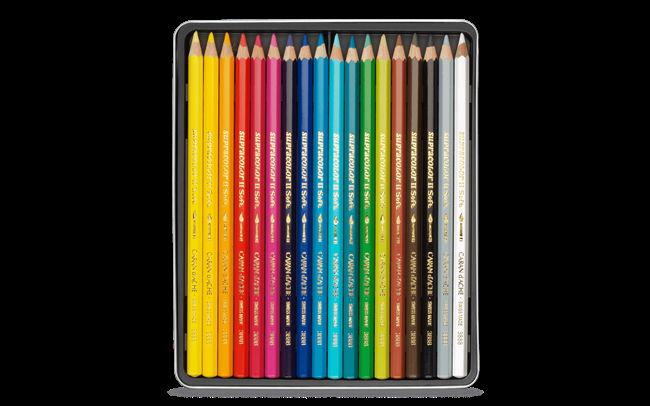 Produktbild Caran d'Ache Supracolor Aquarelle Metallschachtel (18 x)