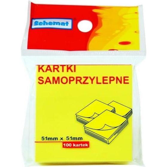 Post-it, Post-it, Biglietti adesivi autoadesivi 51x51mm 100 pezzi (51 x 51 mm)