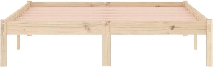 Actual product image vidaXL Bett ohne Matratze Kiefer (137 x 190 cm)