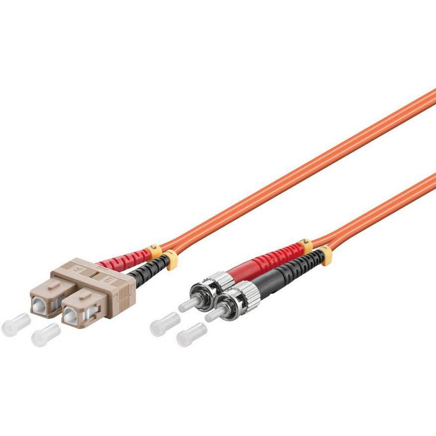 MicroConnect ST/UPC-SC/UPC 3m OM2 (3 m), Netzwerkkabel