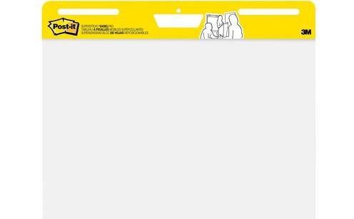 Post-it Flipchartblock Super Sticky 559 Weiss 635 mm x 775 mm