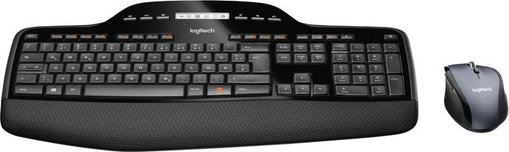 Image du produit Logitech Clavier+Souris sans fil MK710 noir au détail (DE, Sans fil)