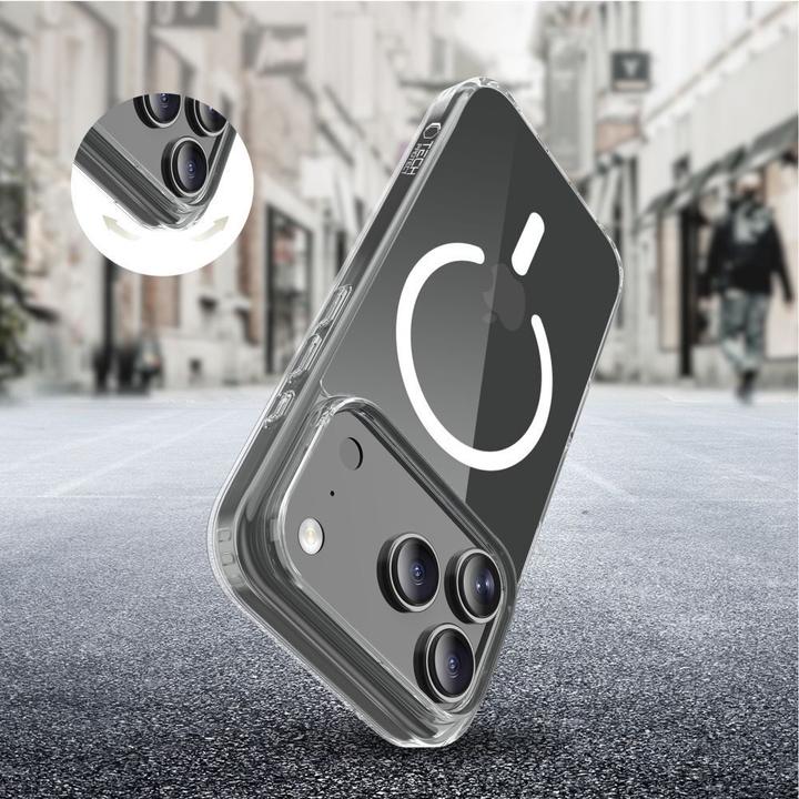 Produktbild Tech-Protect FlexAir Hybrid MagSafe Case für Google Pixel 10 Pro XL – Transparent (Google Pixel 10 Pro XL)
