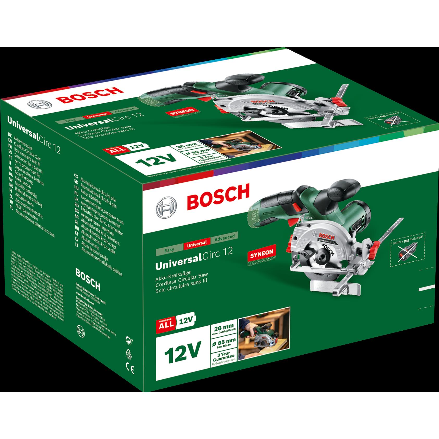 Thumbnail - Bosch Home & Garden, Handkreissäge, UniversalCirc 12