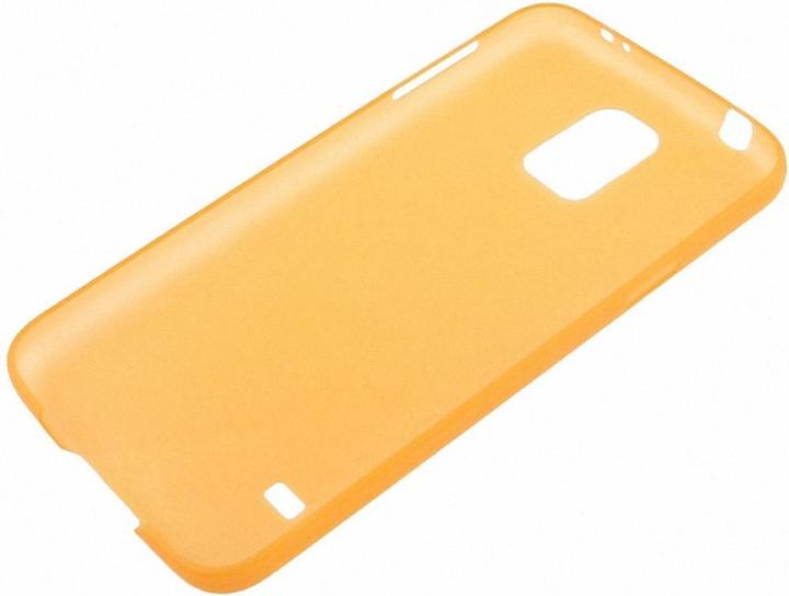 Actual product image König Design Protective Case Ultra Thin 0.3mm for Mobile Samsung Galaxy S5 mini / G800 Orange (Samsung Galaxy S5 Mini)