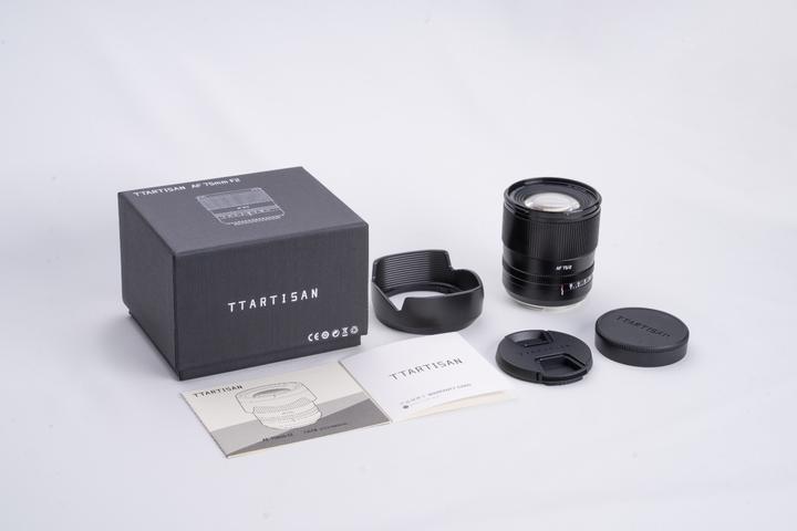 Image du produit TTArtisan AF 75mm f/2.0 Sony E (Sony E, Plein format, APS-C / DX)