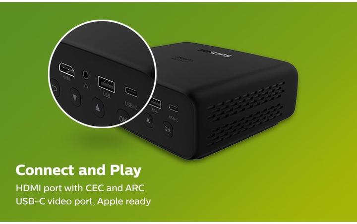 Actual product image Philips PicoPix Micro 2TV (VGA, 150 lm, 1.2:1)