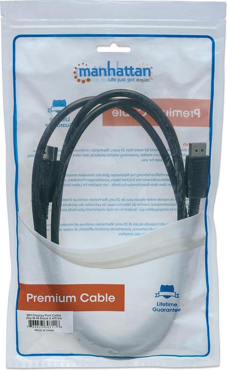 Image du produit Manhattan DisplayPort — DisplayPort (2 m)