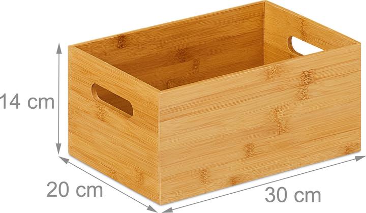 Immagine prodotto Relaxdays Scatole portatutto (20 x 30 x 14 cm)