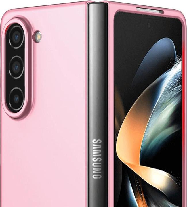 Image du produit Cover-Discount Galaxy Z Fold5 - Housse de protection intégrale rose (Samsung Galaxy Z Fold5)