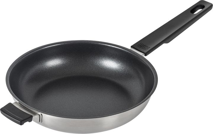 Actual product image Kuhn Rikon SMART & COMPACT Frying Pan Ø 20 cm (20 cm, Frying pan, Stainless steel)
