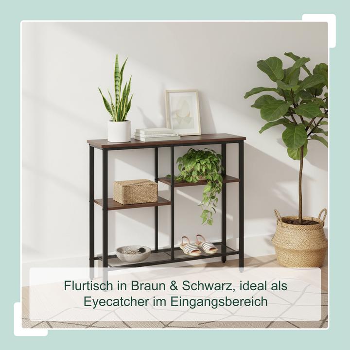 Produktbild Relaxdays Konsolentisch (80 x 22 x 75 cm)