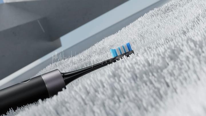 Actual product image Fairywill Sonic toothbrush with head set and case FW-P80 (Black) (Sonic toothbrush)