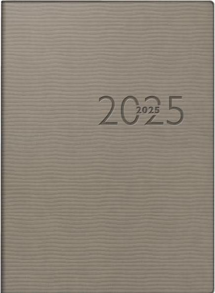Produktbild Rido Taschenkalender Technik I 10x14cm 1 Woche/2 Seiten Kunstleder grau 2025 (10 x 14 cm)