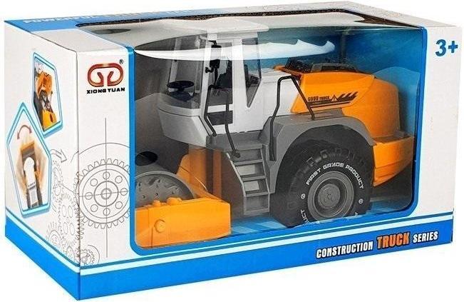 Produktbild Lean Toys Big Road Roller Modell mit beweglicher Front