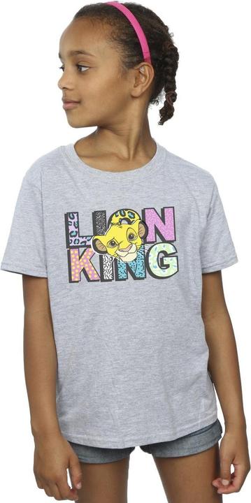 Produktbild Disney The Lion King Pattern Logo TShirt Mädchen (116)