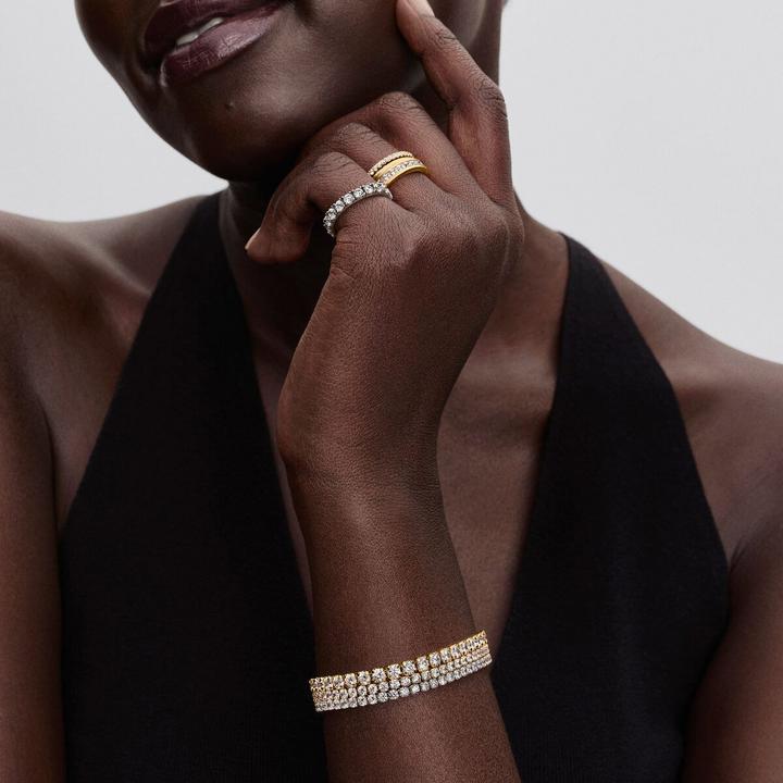 Image du produit Pandora Bracelet de tennis scintillant (16 cm, Argent 925)