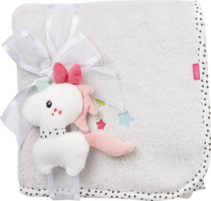 Immagine prodotto Fehn Coperta di coccole Unicorno (100 x 75 cm)