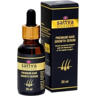 Sattva Ayurveda, Bodylotion, SATTVA Premium Hair Growth Serum serum na porost włosów 30ml (Körperlotion, 30 ml)