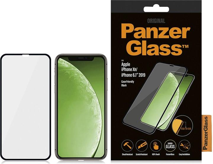 Actual product image PanzerGlass edge to edge (1 Piece, Apple iPhone 11, Apple iPhone XR)