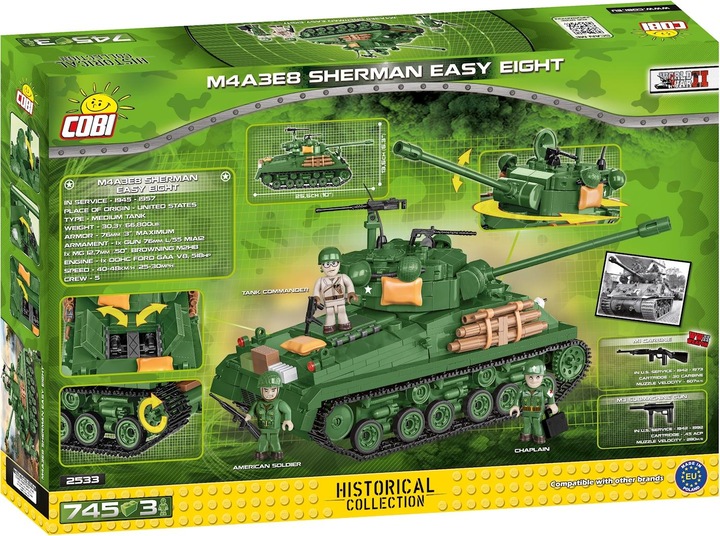 Produktbild Cobi M4A3E8 Sherman Easy Eight