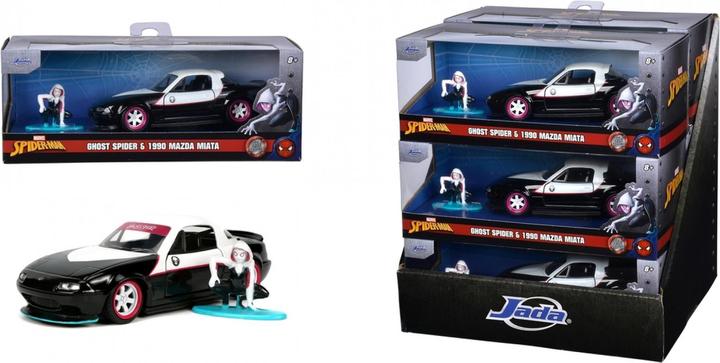 Produktbild Jada Marvel Ghost Spider 1990 Miata 1:32