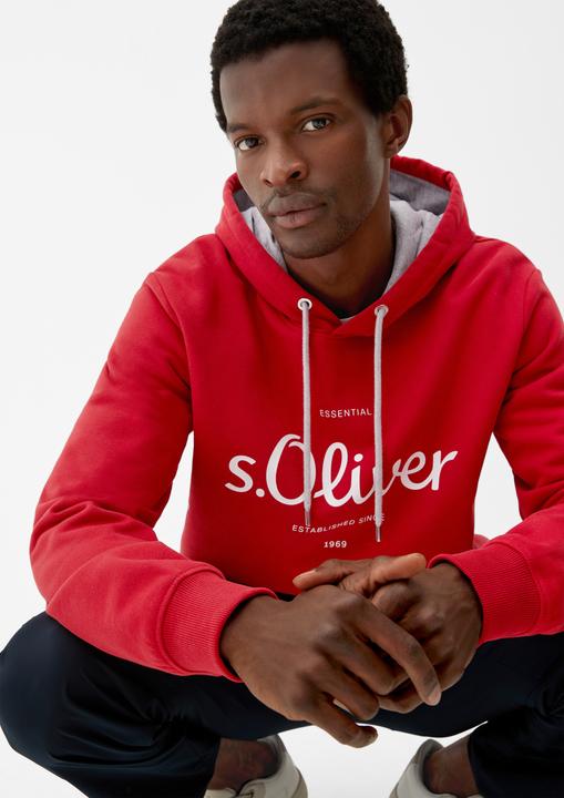 Produktbild s.Oliver Sweatshirt Hoodie mit Frontprint (L)