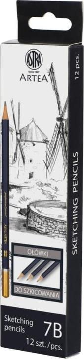 Produktbild Astra Skizzierstift 7B Artea Box (12 Stück) (7B, 12x)