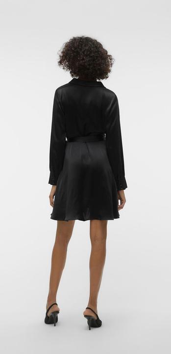 Image du produit Vero Moda Vmbeatrice Ls Shawl Neck Short Dress Vma Robe (S)