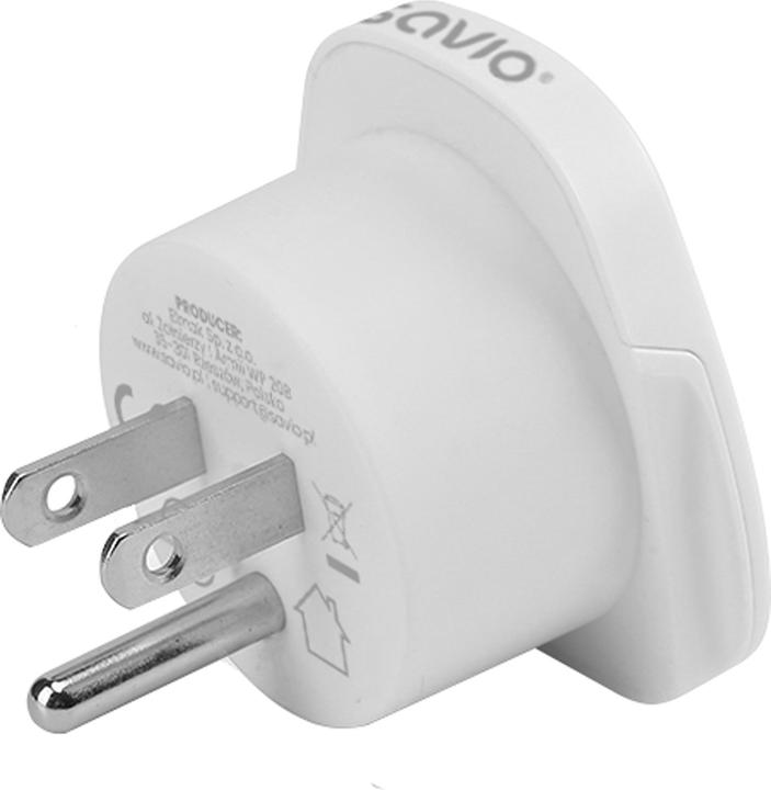 Savio AP-07 Netzteil & Spannungsumwandler Universal 2500 W Weiss