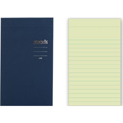 B.N.T., Quaderni + Bloc notes, Notes Stick'N memo gul c/fodera c/selvkl. ark 190x114mm 50ark/blok