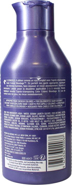 Actual product image Redken Color Extend Blondage Shampoo / (300 ml, Liquid shampoo)