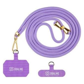 Obal:Me NeckTag Allure Phone Strap Purple (57983126814)