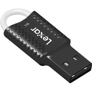 Thumbnail - Lexar JumpDrive V40 (16 GB, USB-A, USB 2.0), USB Stick, Schwarz