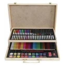 Easy Stationery, Künstlerfarbe + Bastelfarbe, Kunstset mit 108 EASY-Teilen