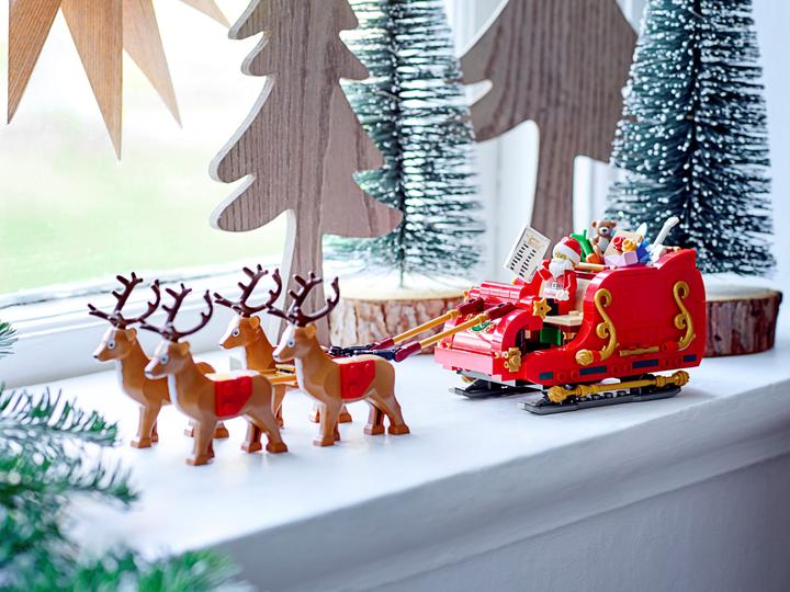 Actual product image LEGO Classic Santa Claus sleigh 40499 (40499, LEGO Classic, LEGO Rare Sets)