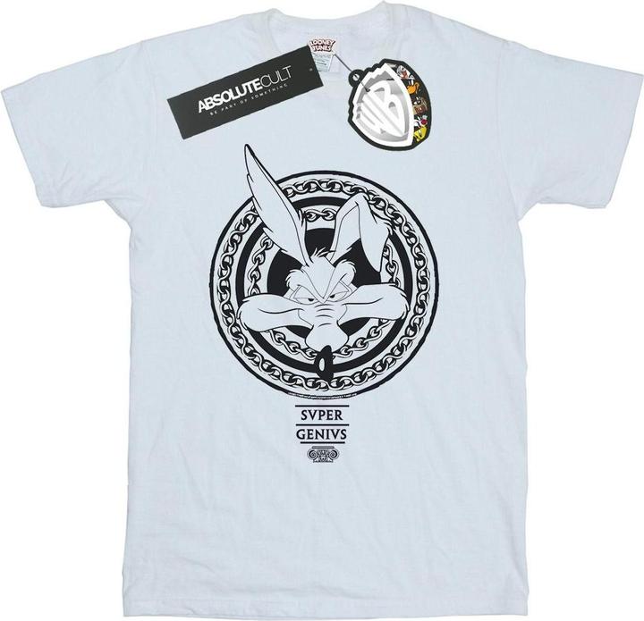Image du produit Looney Tunes - T-shirt WILE E COYOTE SUPER GENIUS - Femme (M)