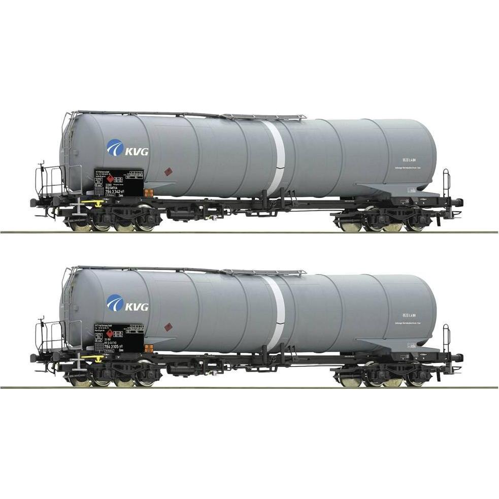 Roco H0 Ro 2er-Set Kesselwagen, Gatx (Dc) (Spur H0)
