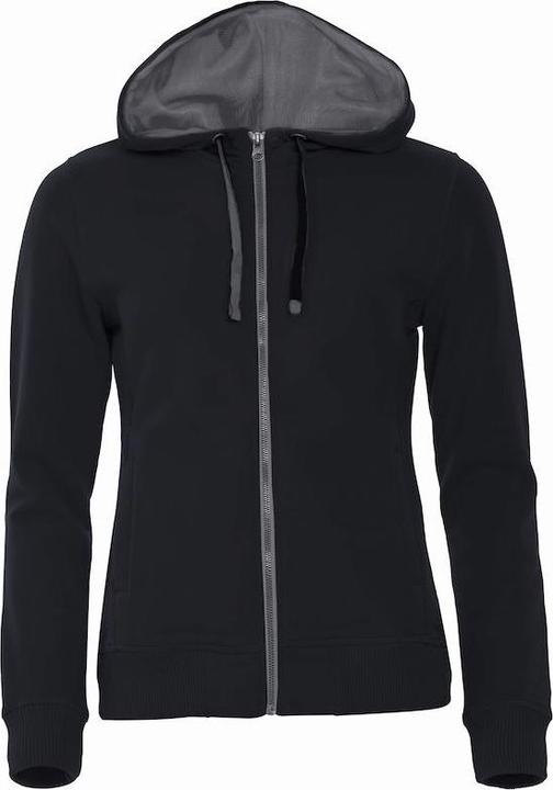Immagine prodotto Clique Felpa con cappuccio classica con zip a tutta lunghezza (XXL)