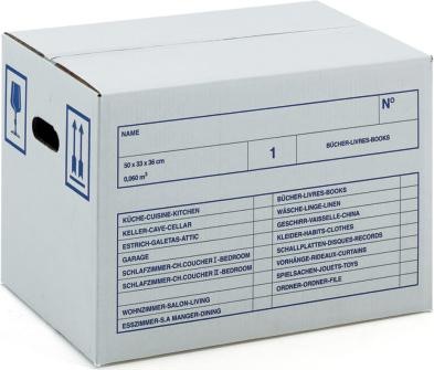 Produktbild Antalis Umzugsbox (10er Set) (50 x 33 x 36 cm, 60 l)