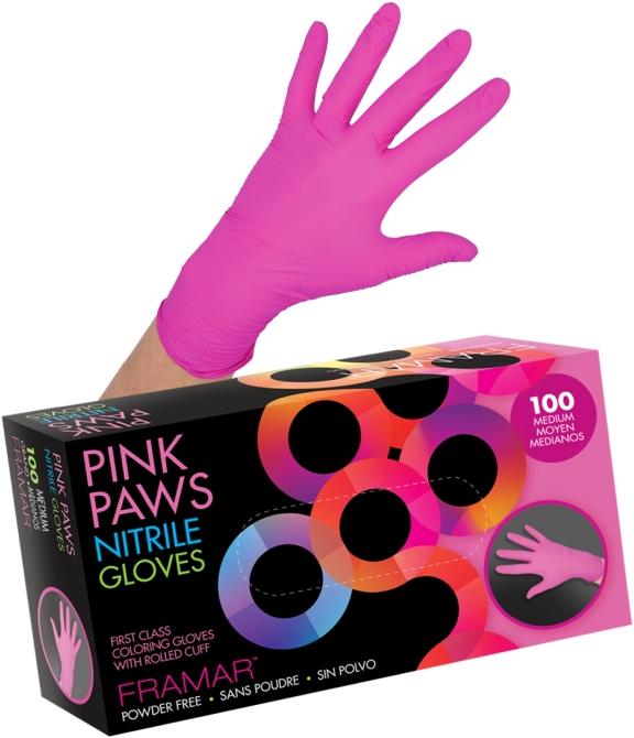 Produktbild Framar Handschuhe Small 100 Stk. pink