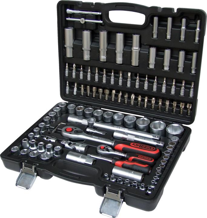 Actual product image KS Tools 1/4 +1/2 socket 108-pcs.
