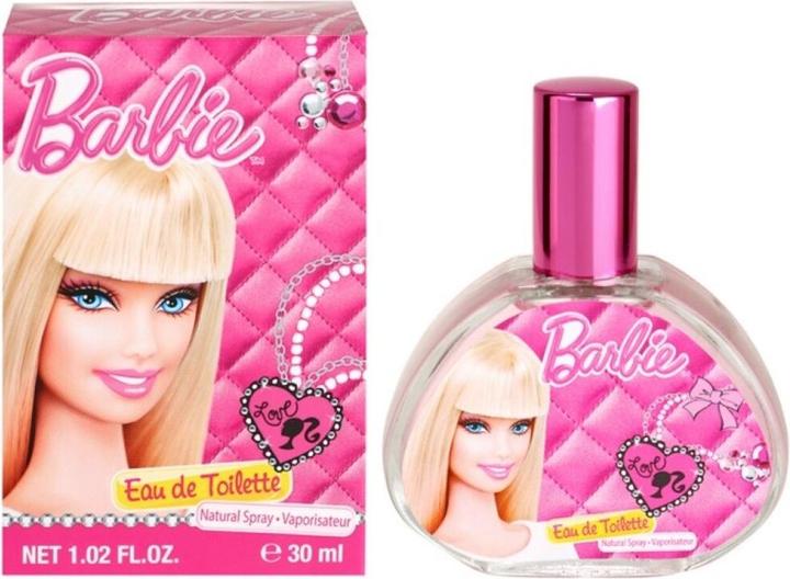 Barbie Kinderparfüm Eau de Toilette 30ml - Blumiger Duft in schöner Parfümflasche (Eau de Toilette, 30 ml)