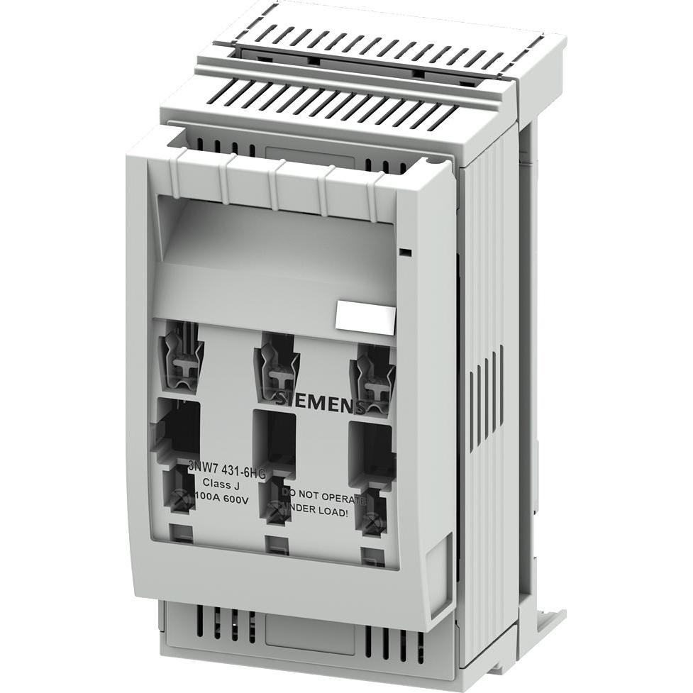 Siemens, Sicherung, Sicherungshalter 3p 29x118mm 3NW7431-6HG (Zylindersicherung)