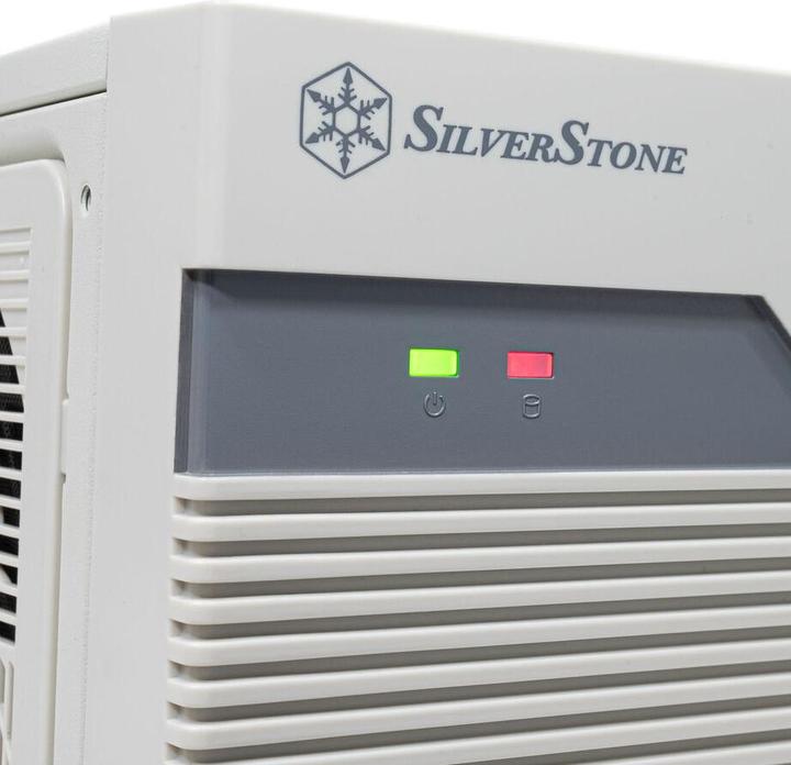 Actual product image Silverstone FLP01 PC-Gehäuse, HTPC, SSI-CEB/ATX - weiss