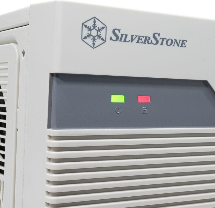 Produktbild Silverstone FLP01 PC-Gehäuse, HTPC, SSI-CEB/ATX - weiss