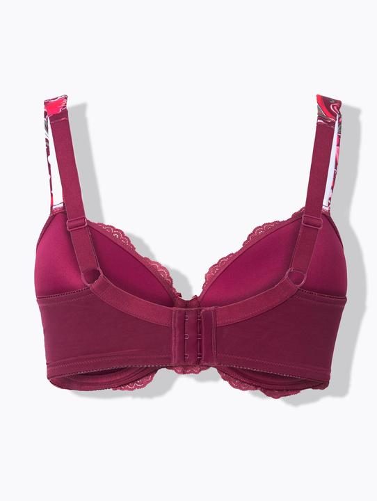 Produktbild Ulla Popken Bügel-BH, Softcups, Blütenspitze, Cup B - E (85 E)