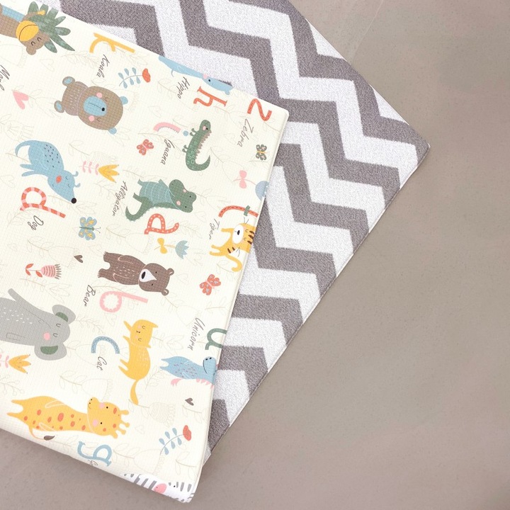 Image du produit Dwinguler Zig Zag Grey (Slim) (180 x 140 cm)