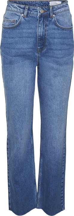 Vero Moda VMCALIA Hohe Taille Gerade geschnitten Jeans Straight-Fit
