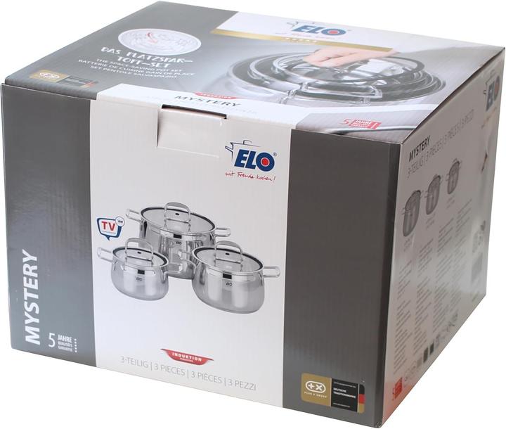 Actual product image ELO Stahlwaren Saucepan sets (Pan set + pot set, Stainless steel)